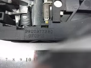 9802977380 Скелет ручки наружной задней левой Citroen Spacetourer Арт 141310535, вид 3