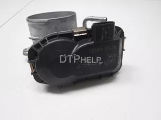 2203025020 Заслонка дроссельная электрическая Toyota Camry XV30 Арт AM52303855, вид 4