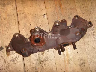  Коллектор выпускной Opel Astra H Арт AM7448369, вид 1