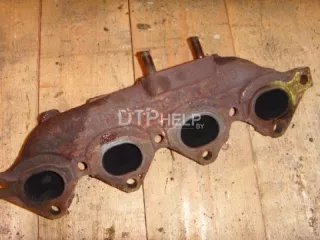  Коллектор выпускной Opel Astra H Арт AM7448369, вид 2