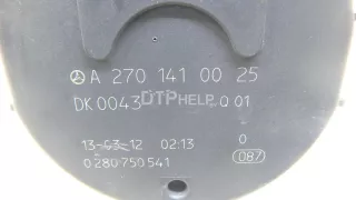 2701410025 Заслонка дроссельная электрическая Infiniti Q50 Арт AM95521179, вид 9