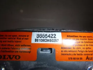 8665422 Подушка безопасности в рулевое колесо Volvo XC90 1 Арт AM21231422, вид 3