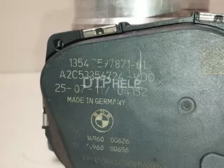 13547597871 Заслонка дроссельная электрическая BMW 5 F10/F11/GT F07 Арт AM23606214, вид 4