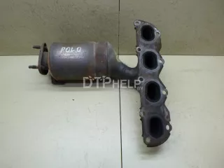 036253056F Коллектор выпускной Volkswagen Polo 5 Арт AM60615474, вид 1