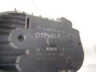 2661410525 Заслонка дроссельная электрическая Mercedes C W204 Арт AM70482349, вид 3