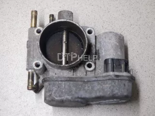 817158 Заслонка дроссельная электрическая Opel Astra G Арт AM31567248, вид 2