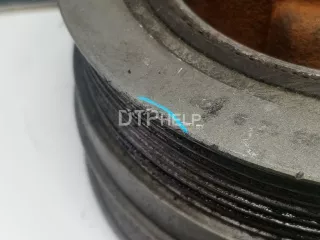 LR011972 Шкив коленвала Land Rover Range Rover 3 Арт AM31627225, вид 2