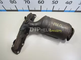 036253056F Коллектор выпускной Volkswagen Polo 5 Арт AM80956875, вид 1