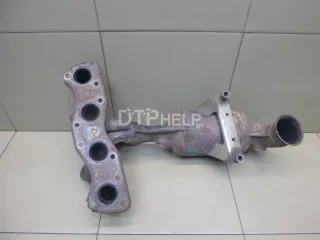 0341N7 Коллектор выпускной Citroen C4 2 Арт AM100237205, вид 2