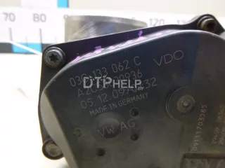 03C133062C Заслонка дроссельная электрическая Seat Ibiza 4 Арт AM48509760, вид 4
