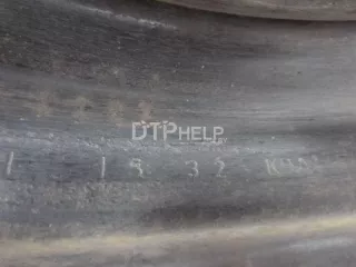  Диск колесный железо Peugeot 307 Арт AM48545605, вид 4