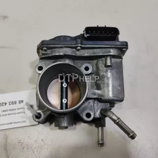 2203022051 Заслонка дроссельная электрическая Toyota Avensis 2 Арт AM48593420, вид 5