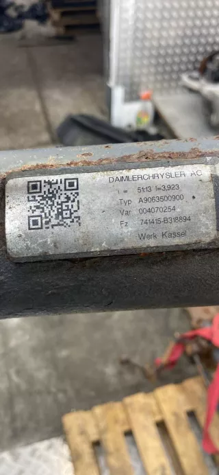 9063500900 Мост задний Mercedes Sprinter W906 Арт 85777, вид 4