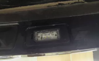  Подсветка номера BMW X5 F15 Арт 85306, вид 1