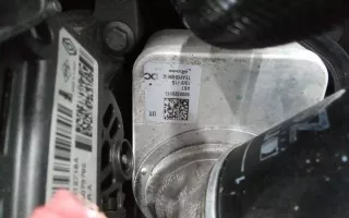 8200923115 Теплообменник масляного фильтра Renault Clio 4 Арт 2_77604, вид 2