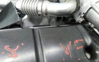 8200368040 Декоративная крышка двигателя Renault Megane 2 Арт 2_75351, вид 2