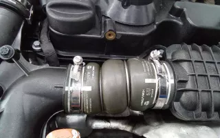 9686523980 Патрубок интеркулера Peugeot 308 1 Арт 2_64291, вид 1