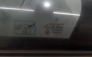 43R-006723 форточка задняя левая Mercedes A W176 Арт 2_57178, вид 2