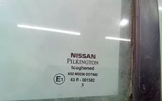 AS2M3236DOT682 Стекло двери задней левой Nissan Almera N16 Арт 2_37355, вид 2