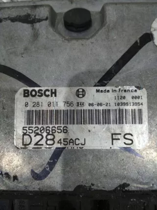 0281011756 Блок управления двигателем Fiat Ducato 3 Арт 2_24119, вид 2