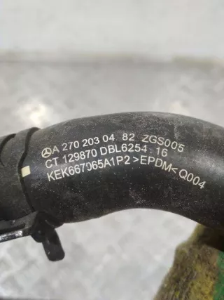 A2702030482 Патрубок (трубопровод, шланг) Mercedes CLA c117 Арт 2_21205, вид 2