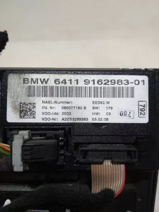 916298301 Блок управления печки/климат-контроля BMW 1 E81/E82/E87/E88 Арт 2_14869, вид 3