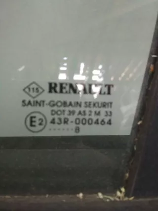 43R-000464 Стекло двери задней левой Renault Megane 2 Арт 2_13638, вид 2
