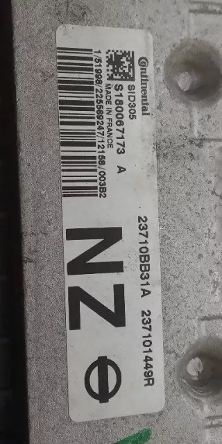 237101449R Блок управления двигателем Nissan Qashqai 1  Арт 2_8299, вид 3