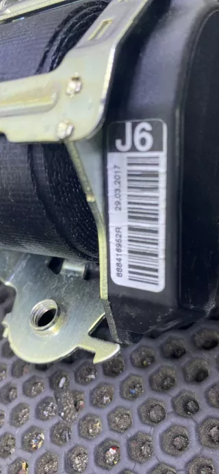 888416952R Ремень безопасности задний левый Renault Scenic 4 Арт 171-32, вид 6