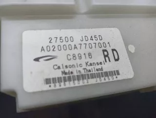 27500JD45D Блок управления печки/климат-контроля Nissan Qashqai 1  Арт 3_3894, вид 6