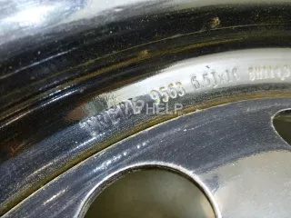  Диск колесный железо Renault Fluence  Арт AM100545466, вид 3