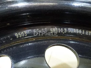  Диск колесный железо Renault Fluence  Арт AM100545466, вид 4