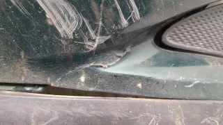5211913912 Бампер передний зеленый Toyota Corolla E120 Арт 20345631, вид 4