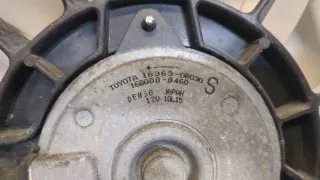 163630R030,1680008460 Вентилятор радиатора Toyota Avensis 3 Арт 9426484, вид 3