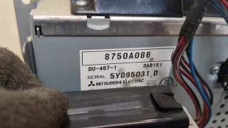 8750A086 Дисплей Mitsubishi L200 4 Арт 20408194, вид 4