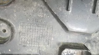 2S6T10723AD Полка аккумулятора Ford Fiesta 5 Арт 7124011, вид 3