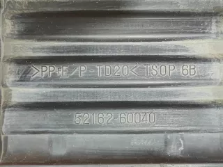 5216260040, 4 Накладка бампера верхняя Toyota Land Cruiser 200 Арт AR304165, вид 7