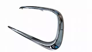 9815203880 Накладка (юбка) переднего бампера Citroen C4 Picasso 2 Арт AL14862836394, вид 4