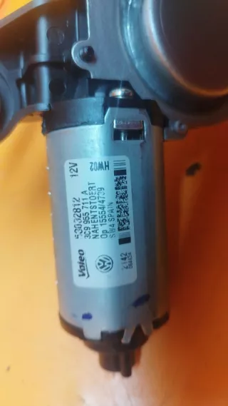 3C9955711A  Моторчик заднего стеклоочистителя (дворника) Volkswagen Passat B7 Арт 01014166, вид 4