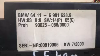 6901628 Блок управления печки / климат-контроля BMW 5 E39 Арт 20381706, вид 3