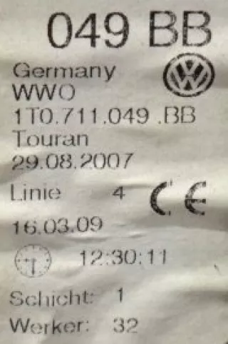 1T0711049BB Трос кулисы КПП Volkswagen Caddy 3 Арт e6331352, вид 2
