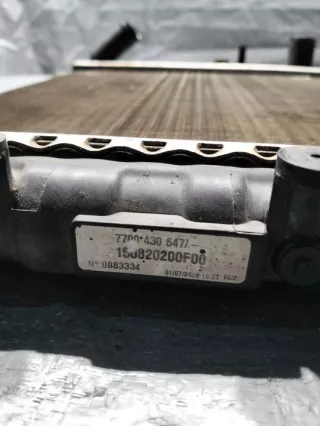 7700430647 Радиатор (основной) Renault Clio 2 Арт e9254032, вид 4