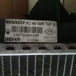 8200008765 Радиатор (основной) Renault Laguna 2 Арт e9620270, вид 9