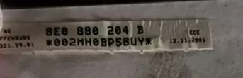 8E0880204B Подушка безопасности Audi A4 B6 Арт e9911082, вид 2