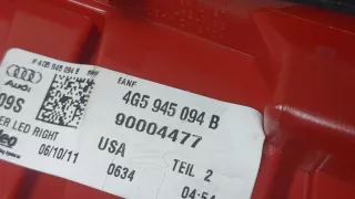 4G5945094B Фонарь крышки багажника правый Audi A6 C7 (S6,RS6) Арт 20124761, вид 3