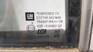  Стекло двери задней правой Buick Encore GX Арт 11404239, вид 3