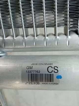 13377763, 13377762 радиатор кондиционера Opel Astra J Арт MB30020, вид 9