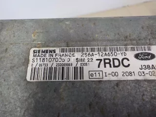  Блок управления двигателем Ford Fiesta 5 Арт AM84002168, вид 4