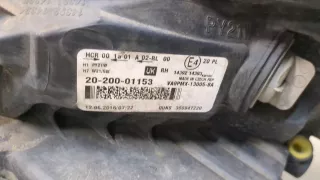 13305778,13253632 Фара передняя правая Opel Meriva 2 Арт 20359256, вид 4