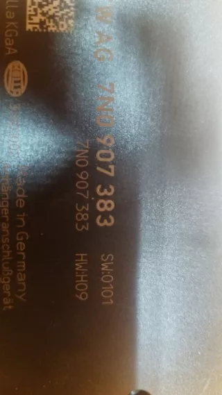 7N0907383  Блок согласования фаркопа Volkswagen Passat B7 Арт 01017994, вид 2